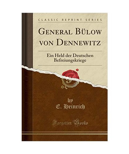 General bülow von dennewitz - bülow,