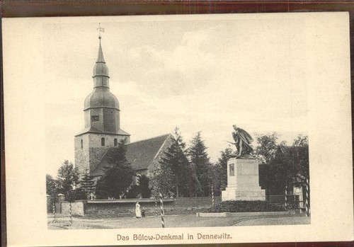 Dennewitz bülow denkmal - dennewitz,