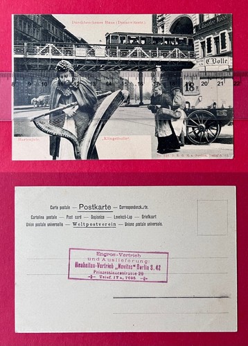 Berlin 1900 typen - ak,