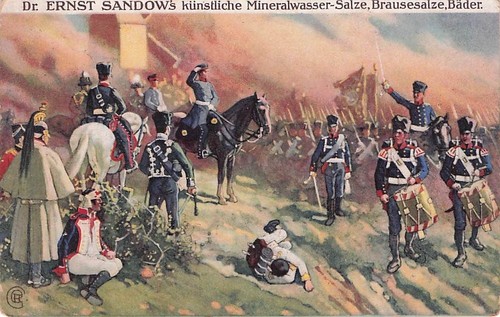 Künstler postkarte general - postkarte,
