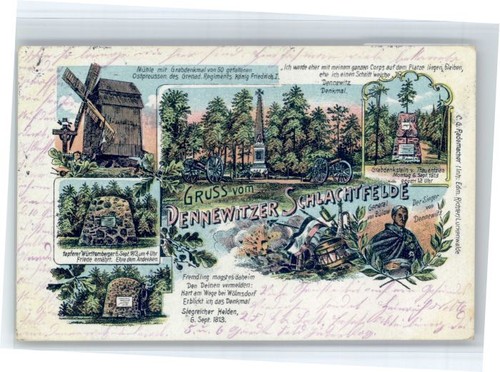 Dennewitz schlachtfeld - dennewitz,