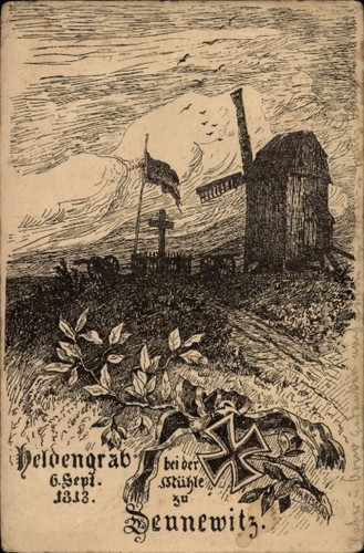 Künstler dennewitz - künstler, ak